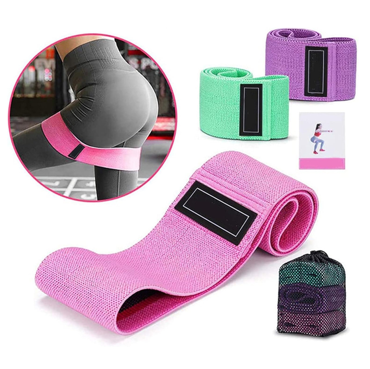 Miniatura 3 de Bandas de Resistencia en Tela SETX3 UNID